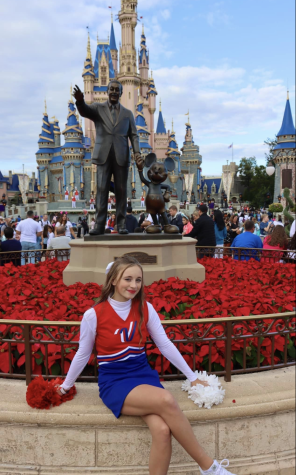 LJH Cheerleader Cheers All-American at the Happiest Place On Earth